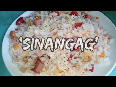 sinangag pronunciation
